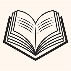 Book vector file logo icon