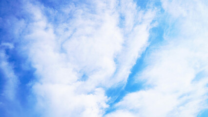 blue sky with clouds