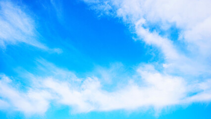 blue sky with clouds
