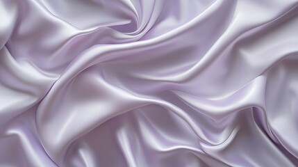 Obraz premium Draped Lavender Silk Fabric Soft Texture Background