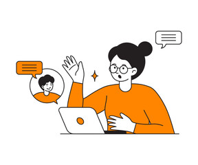 Open Hiring Woman Interviewing