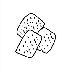 black and white dice