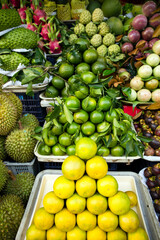 Fresh Ripe Tropical Fruit Ben Thanh Market Ho Chi Minh City Vietnam
