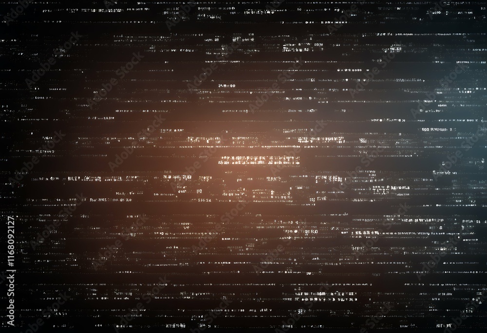 Poster text coding dark texture creative