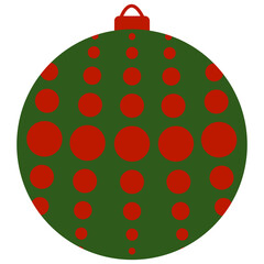 Christmas Bauble Illustrations. Set of Christmas Bauble Shapes With Geometric Designs. Christmas Ball Decoration Illustration Collection.