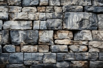 Obraz premium Detailed Raw Stone Wall Texture Displaying Natural Chaos and Earthy Shades in a Captivating and Artistic Style for Architectural Inspiration