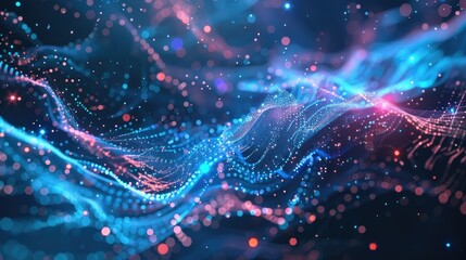 abstract financial charts and graphs illustrating market trends
