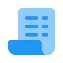 invoice flat icon