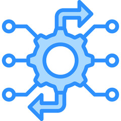 Digital Transformation Icon