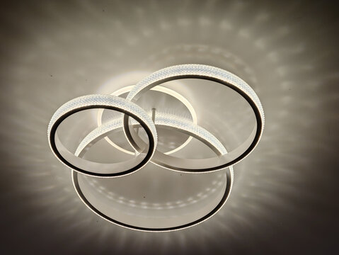 Modern Round LED Chandelier Ceiling Light