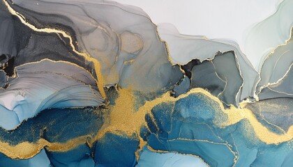 The image evokes a sense of elegance and sophistication with its cool and luxurious color palette