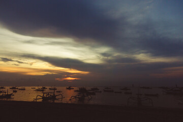 Morning in Sanur village, Bali
