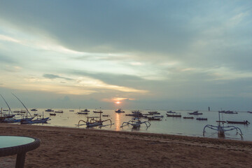 Morning in Sanur village, Bali