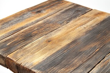 Rustic wooden planks, showing natural grain and weathered texture. Ideal for background.