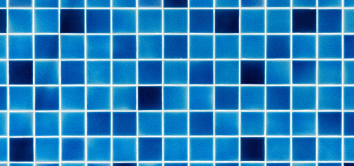 Fototapeta premium square background mosaic, texture for walls of the pool, bathroom, kitchen, tiled floor. ceramics. abstract pixels. ceramic tiles.