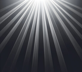 Fototapeta premium Abstract Light Rays: A Monochromatic Burst of Radiance