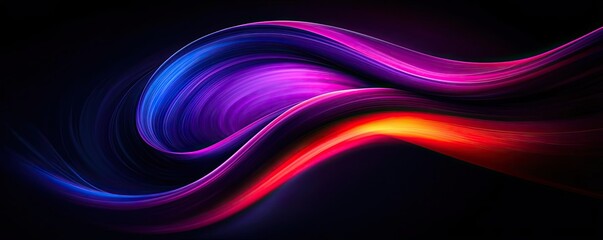 Fototapeta premium Velvet abstract background idea. Abstract colorful wave design with vibrant gradients and smooth flowing shapes.