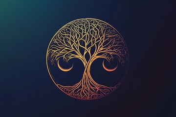 The tree of life from norse mythology