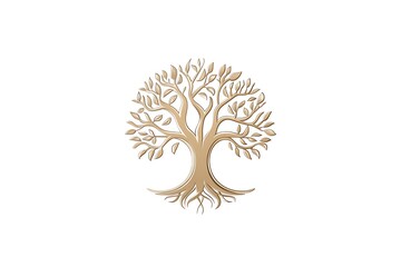 Naklejka premium Stylish tree illustration 