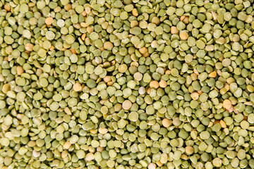 green split peas background texture