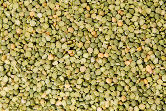 green split peas background texture
