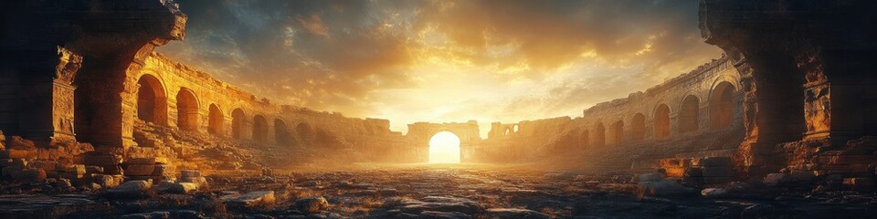 Ancient Roman Greek Architecture Podium Column Background Luxury Display Classic Design Scene