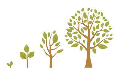 Tree nature illustration isolated