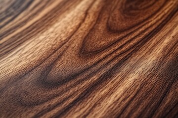 Fototapeta premium Close-up of rich, dark brown wood grain texture. (1)