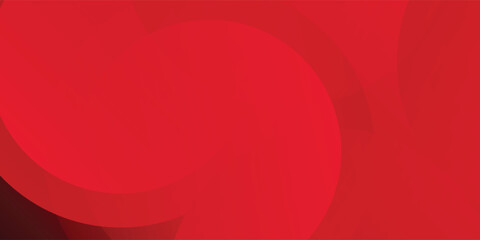 Abstract red background with circles. Applicable for gift card art simple modern
