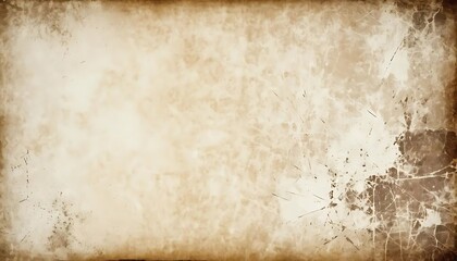 Obraz premium Vintage Grunge Texture: Distressed Aged Brown and White Abstract Background