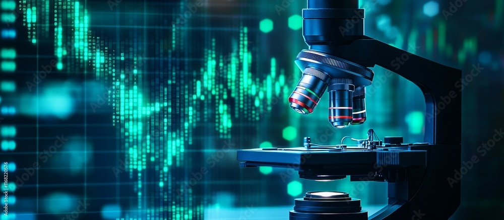 Poster Microscope and data analysis.