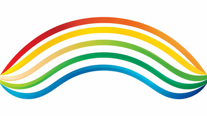 Rainbow swoosh abstract shape logo / Logo abstracto con forma de arco iris abstract colorful background lines colorful rainbow  resumen colorido fondo líneas colorido arcoiris
