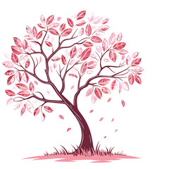 Cute Tree in Spring Season