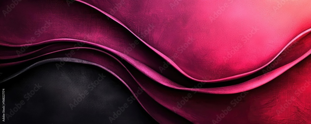 Aufkleber Grungy abstract background idea. Abstract colorful wavy background with rich textures and gradients in deep hues.