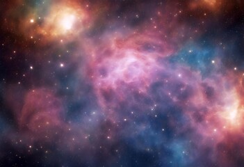 gas colorful dazzling starry. nebula dust