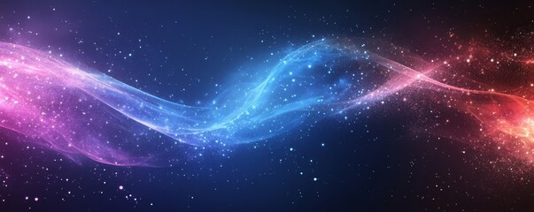 Obraz premium Smooth Gradient Digital Background with Soft Glow, Generative AI