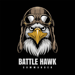 Battle Hawk Commander Illustration