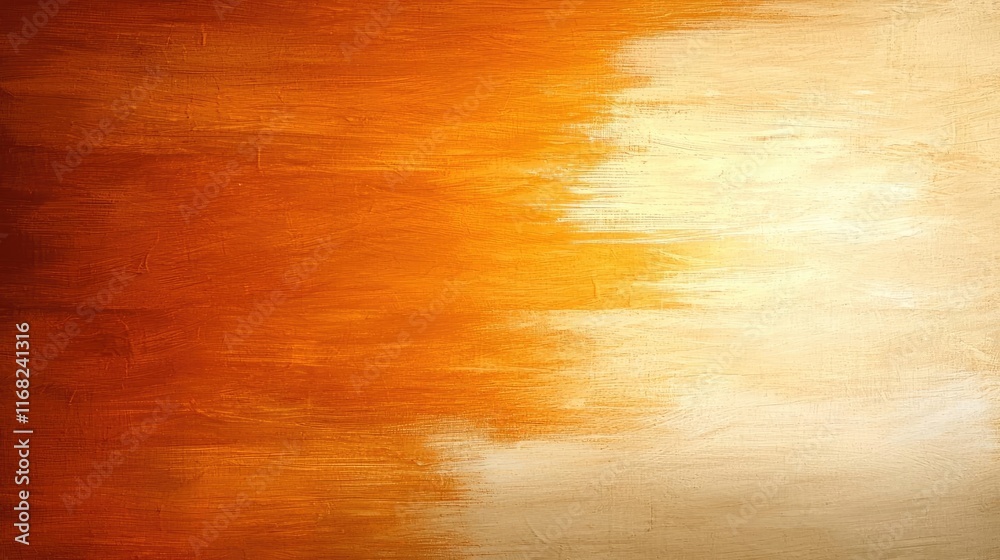 Poster grungy abstract background idea. a vibrant abstract gradient of orange and white, perfect for backgr