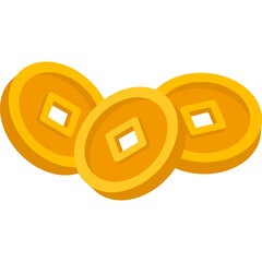 Fototapeta premium Chinese Coins