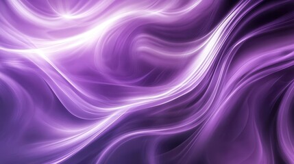 Simple gradient from light to dark purple with abstract smooth curves