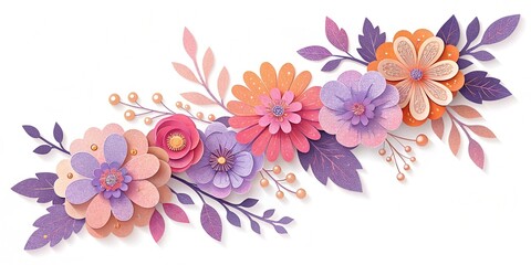 background with flowers