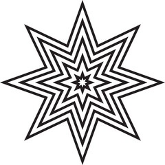 Round meander border. Decoration element pattern. Braid and rope ornament and motif pattern for banner, poster, frame. Geometric seamless design vector illustration isolated on transparent background.