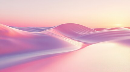Soft pink and peach gradient with gentle light streaks creating a calm and serene backdrop