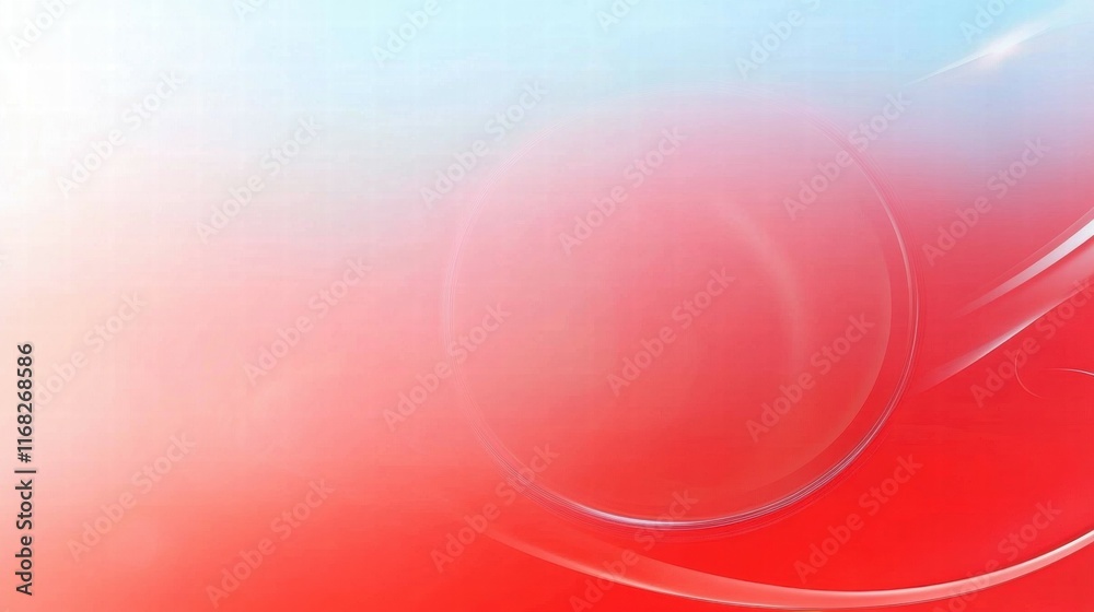 Poster a smooth gradient background blending red and blue tones, ideal for graphic design purposes.