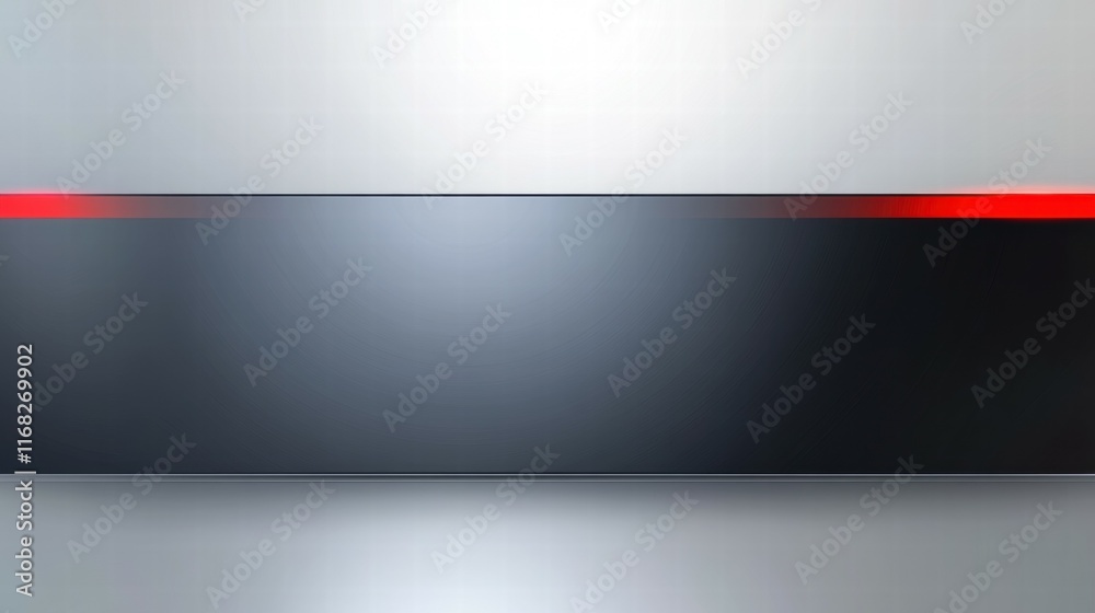 Aufkleber a sleek, modern graphic design featuring a gradient background and a highlighted horizontal bar.