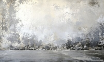 Grungy concrete wall and floor texture.