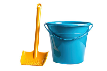 Colorful Bucket and Shovel Set for Cleaning or Play