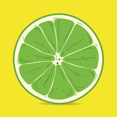 green yellow Lemon citrus background. Flying Lemon with green leaf on transparent background. Lemon falling from different angles. Focused and blurry fruits. Realistic vector illustration .