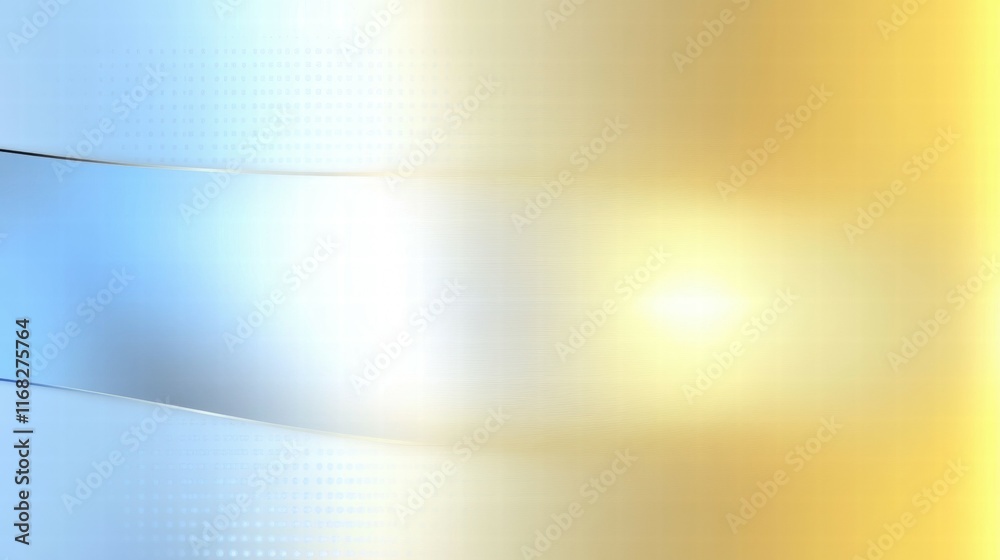Aufkleber abstract gradient design with blue and yellow tones, suitable for backgrounds or graphics.