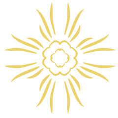 hand drawn circular pattern traditional motif oriental of chinese new year